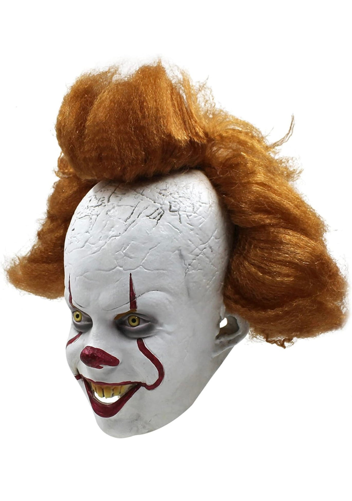 Scary Clown Halloween Mask(Adult One Size)