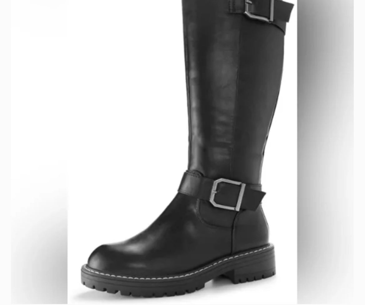 Hawkwell Women’s Black Knee Riding Boot (Size 10M)