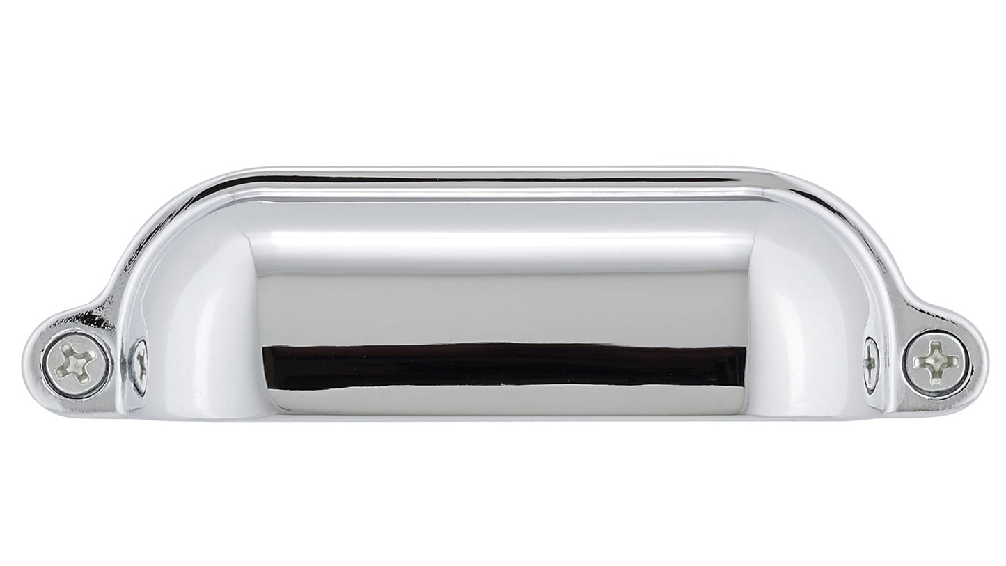 Richelieu Hardware BP2424090140 Montrose Collection 3 17/32 in (90 mm) Center Chrome Traditional Cabinet Pull