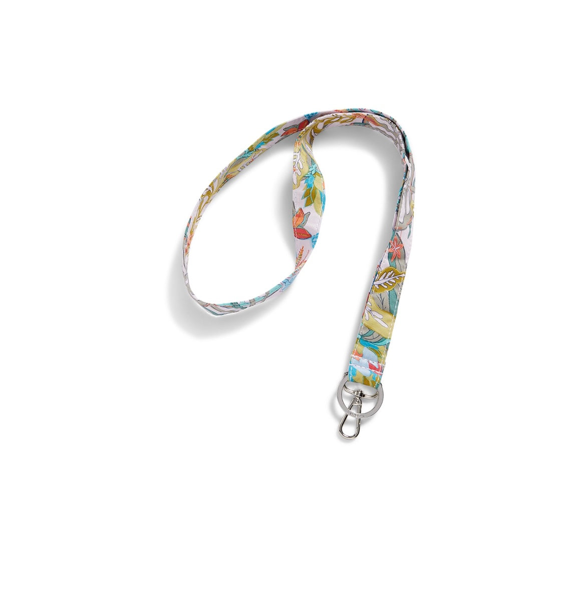 Women's Cotton Wide Lanyard, Rain Forest Canopy - Recycled Cotton, One Size