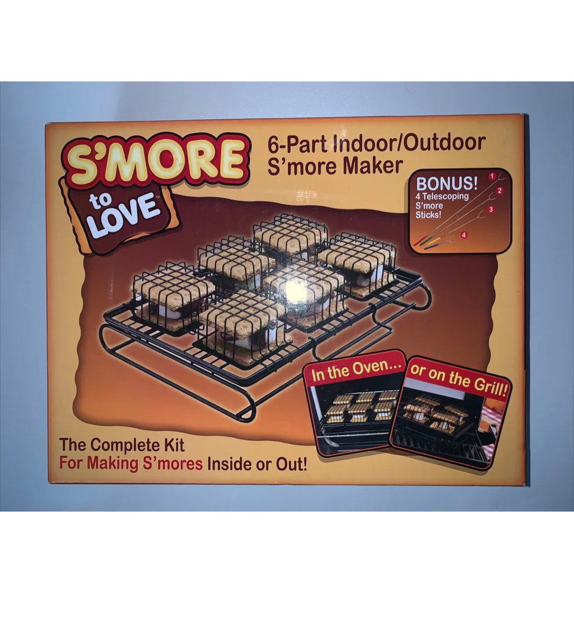 S'more Maker With Telescoping Roasting Sticks