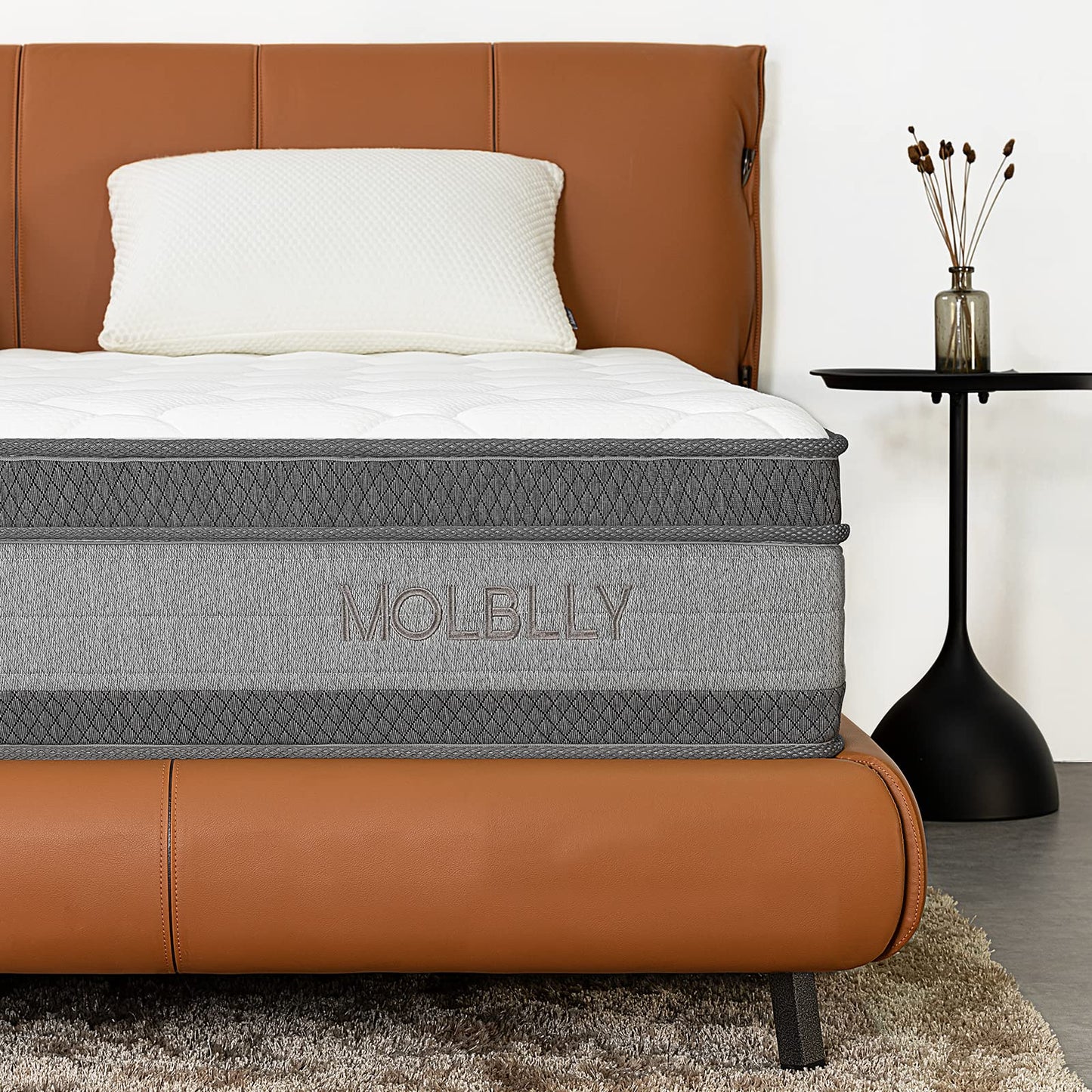 (New) Full Mattress, 10 Inch Cooling-Gel Memory Foam and Individually Pocket Innerspring Hybrid Mattress